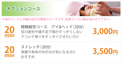 �I�v�V�����R�[�X